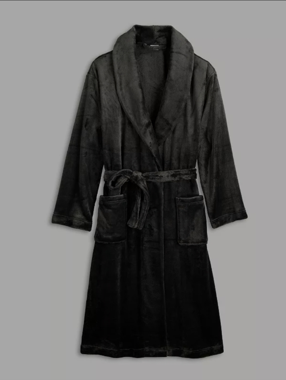 NWT Sonoma Men's Plush Robe - Picture 2 of 2